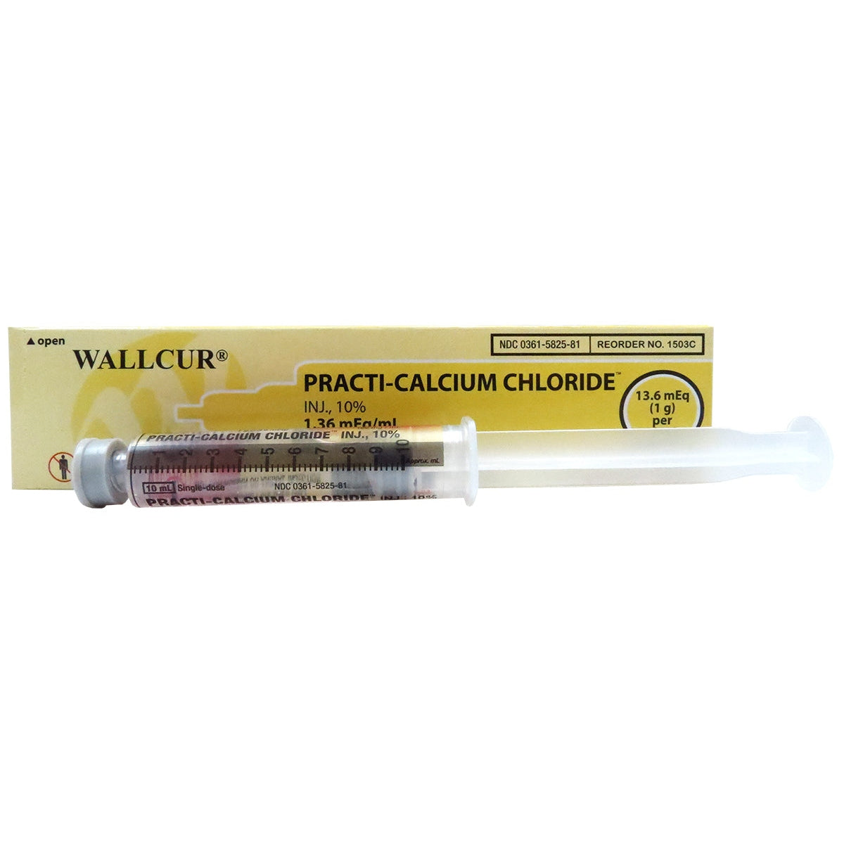 Wallcur-Practi-Calcium Chloride 10% Luer Lock Syringe-MedTech-1